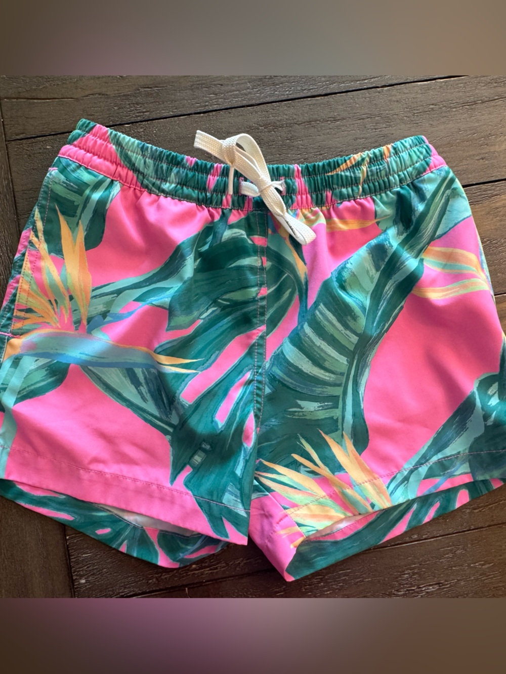 Chubbies Boys' Shorter Classic Swim Trunks